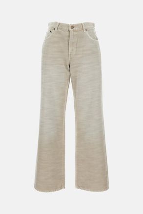 Haikure Beige Loose-fit Jeans