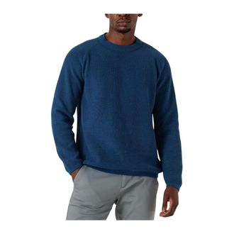 Dstrezzed Dstrezzed, Truien & Vesten, Heren, Blauw, M, Blauwe Chenille Trui voor Heren