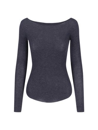 Isabel Marant Cashmere-Silk Knit Top - Black