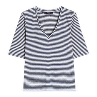 Max Mara T-Shirts, female, Blue, Size: M Weekend MAX Mara Shirts
