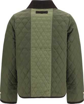 Barbour Womens Ainsdale Quilted Jacket Olive-Fern-Shad Classic Polyester Olive/fern/shad