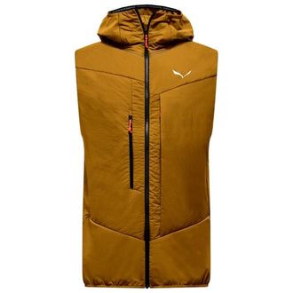 Salewa Sella DST/TWR Hybid Vest Merinogilet f&uuml;r Herren | braun