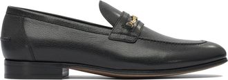 Valentino Garavani Mens Black Leather Loafers - Size EU 44