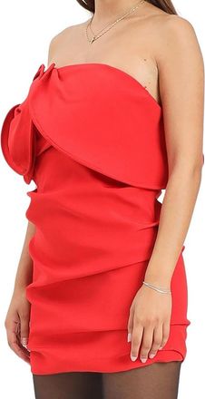 Od&igrave; Od&igrave; Asymmetrical Bustier Mini Dress With Sculptural Detailing