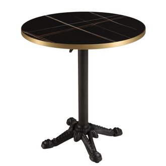 Macabane Conjunto n.&ordm; 1: mesa de bar plegable de 70 cm de di&aacute;metro, de cer&aacute;mica