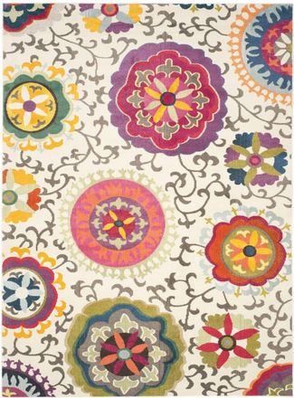Safavieh Alfombra marfil/multicolor 274 x 366 cm