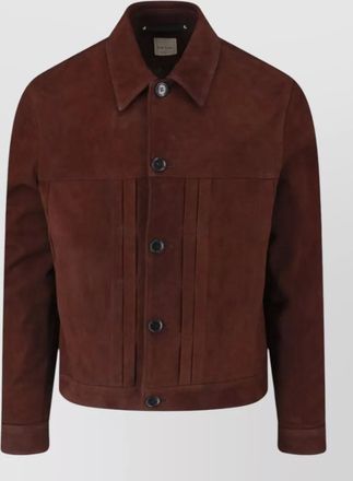 Paul Smith collared coat side pockets button cuffs
