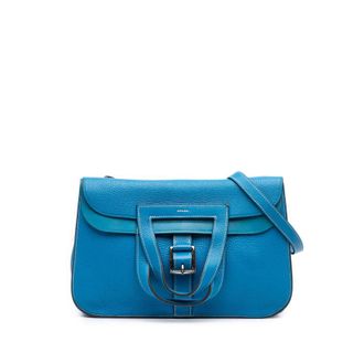 Herm&egrave;s Pre-owned Hermes Clemence Halzan 31 Satchel Ladies 3W6P1A1BQ0GPOFGL