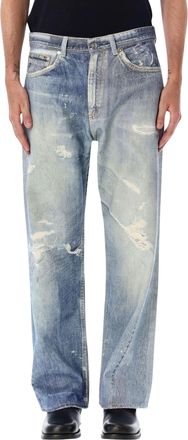 Our Legacy Relaxed-Fit Denim Jeans with Vintage Aesthetic