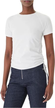 Patrizia Pepe T-shirt - Dames - T-shirts - Wit - M - Tops