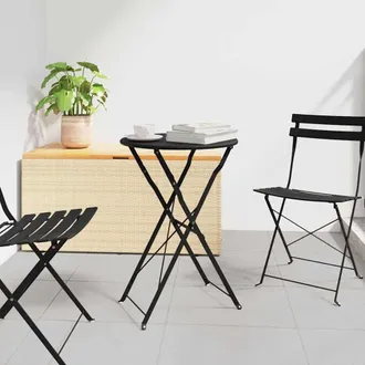 vidaXL Tavolo Da Bistrot Antracite &Oslash;50x71 Cm - Vidaxl