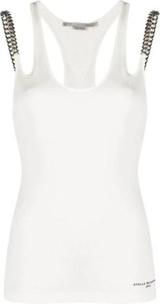 Stella McCartney Tops - Dames - Tops zonder mouwen - Wit - XS - Tops