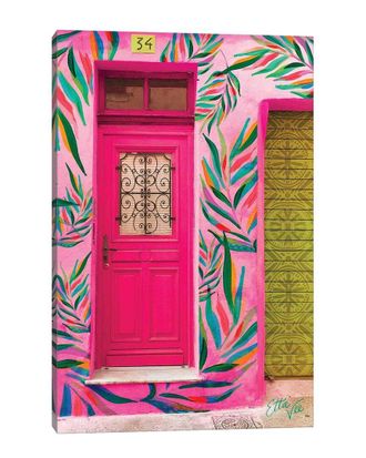 iCanvas Happy Home Iii By Ettavee Wall Art