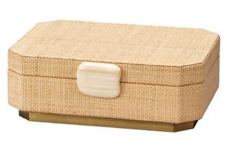 Jamie Young Co. Eden Raffia Decorative Box in Natural at Nordstrom