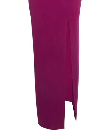 Solace London Pre-owned jurk met zijsplit - Paars