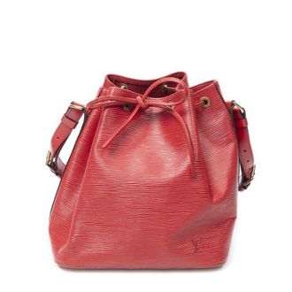 Louis Vuitton Pre-owned Womens Noe PM Shoulder Bag - Red - One Size