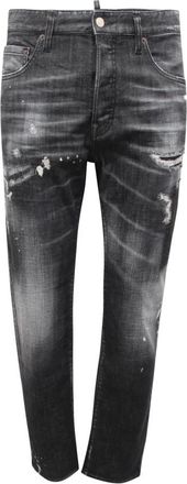Dsquared2 Denim Broek met Modelnaam - Heren - Slim Fit Jeans - Zwart - S - Denim - Jeans