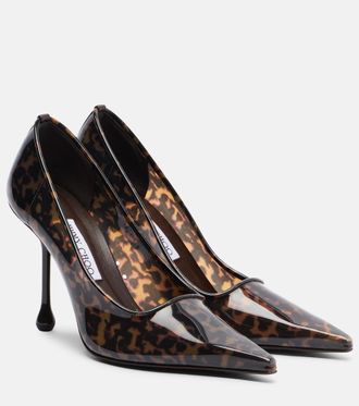 Jimmy Choo London Ixia animal-print TPU pumps