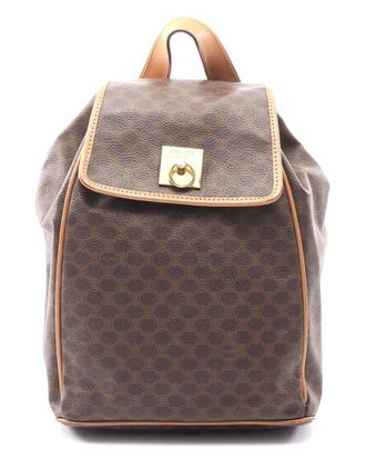 Celine Celine Macadam Backpack Pvc Leather (Authentic Pre-Loved)