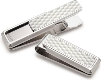 M Clip Golfball Stainless Steel Money Clip