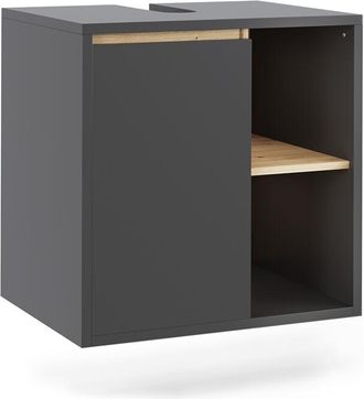 Vicco Mobiletto per lavabo Viola, Grigio/Artisan, 60 x 60 cm, Vicco