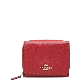 Coach Pre-owned Wallets, female, Red, Size: ONE SIZE Pre-owned Leather Wallet