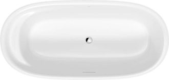 Duravit Duravit - Ba&ntilde;eras Exentas Cape Cod, Con Un Respaldo Inclinado