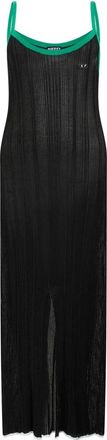 Diesel Longbea Slip Dress - Dames - Jurken - Zwart - Maat: XL Viscose