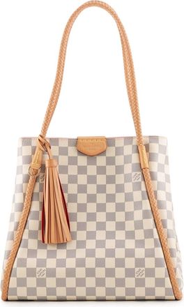 Louis Vuitton Damier Azur Beige Rose Damier Azur Handbag Tote Bag (Pre-Owned)