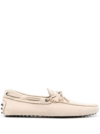 Tod's Loafers met strikdetail - Beige