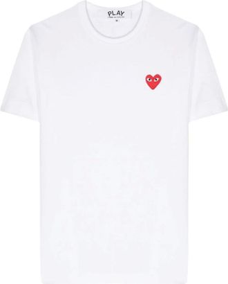 Comme Des Gar&ccedil;ons Hombre, Camisetas, Blanco, Talla: L
