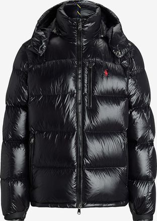 Polo Ralph Lauren Glänzende Daunenjacke mit Kapuze The Gorham