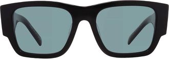 Prada Petrol Green Square Mens Sunglasses PR 10ZSF 16K40K 55