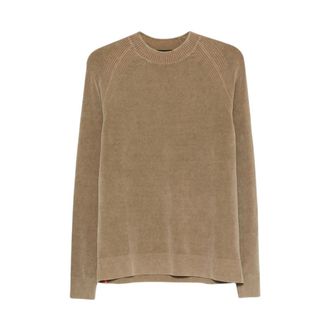 Roberto Ricci Design Jersey de cuello redondo - Knitwear - Hombre - Beige - 2XL
