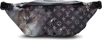 Louis Vuitton 2018 pre-owned Monogram Galaxy Discovery belt bag - women - Canvas - One Size - Black