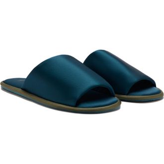 Mango Slide Slipper in Dark Navy at Nordstrom, Size 6.5Us