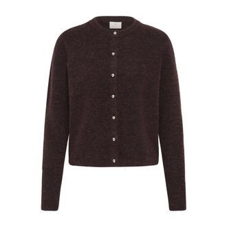 Kaffe Cardigans - Dames - Truien - Bruin - Maat: 2XL