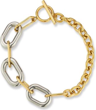 Glaze Jewelry Two-Tone Link Bracelet in Two Tone at Nordstrom Rack