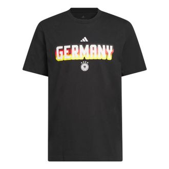 adidas World Cup 26 Germany Home Graphic T-Shirt Black KG3082