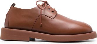 Mars&egrave;ll leather Derby shoes - men - Calf Leather/Calf Leather/Rubber - 40 - Brown