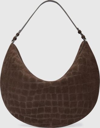 Jacquemus Borsa Ovalo Jacquemus in camoscio stampa cocco