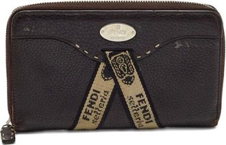 Fendi Portafoglio in pelle - Marrone