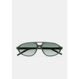Kaleos Seberg Zonnebril - Dames - Accessoires - Groen - Maat: 55 MM