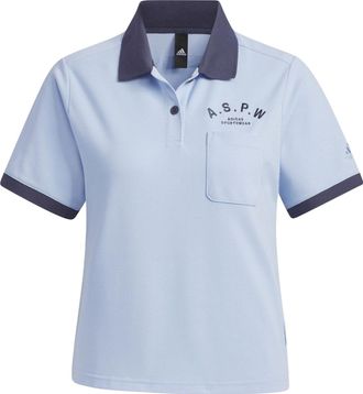 adidas (WMNS) adidas Verbiage Polo Shirt Polo Blue IP3942