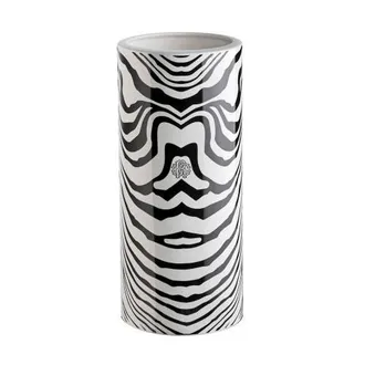 Roberto Cavalli Home Luxury Vase in Zebrage at Nordstrom, Size Medium