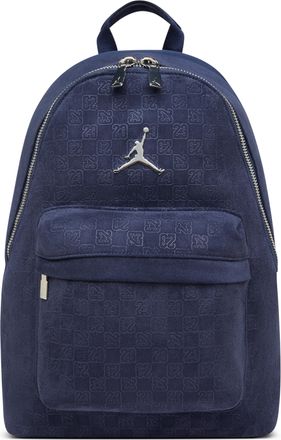 Nike Jordan Mens Jordan Suede Monogram Backpack (23.5L) in Brown | MA9204-X6X
