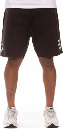 Billionaire Boys Club BB Helmet Cotton Fleece Sweat Shorts in Black at Nordstrom, Size Xx-Large