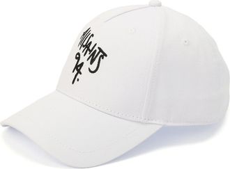 AllSaints Spray Logo Embroidered Baseball Cap in White at Nordstrom