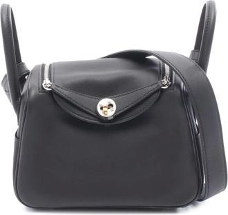 Herm&egrave;s 2025 Mini Swift Lindy 20 shoulder bag - Nero