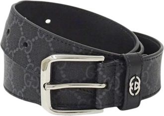 Gucci Pre-owned Belts, male, Black, Size: ONE SIZE Pre-owned Standard Belt